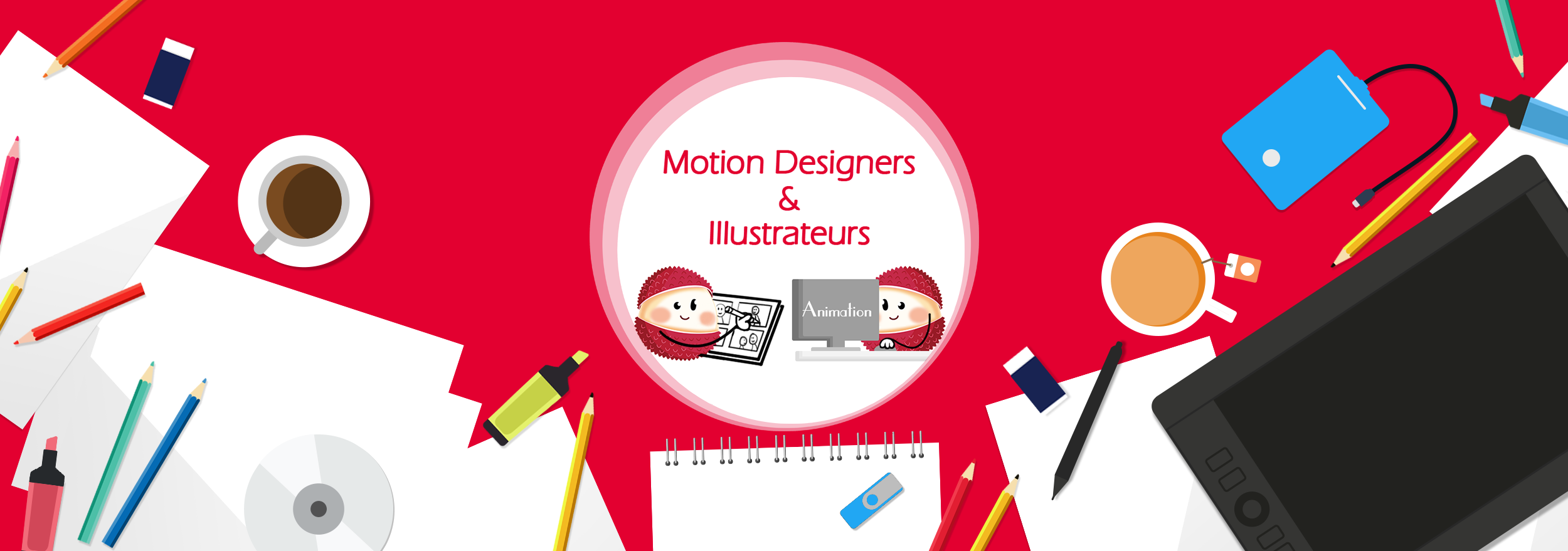 Motion designers et illustrateurs